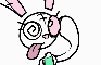 Brain bunny eye-scream