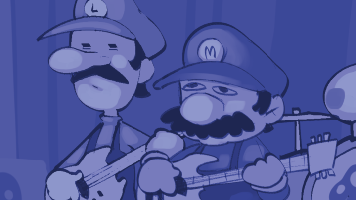Mario & Luigi Get a Gig