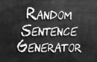 Random Sentence Generator