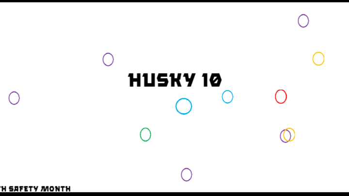 Husky 10 Logo 8: Bath safety month