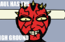 Maul has the high ground.