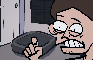 jerma sneezes and disappears - jerma animated