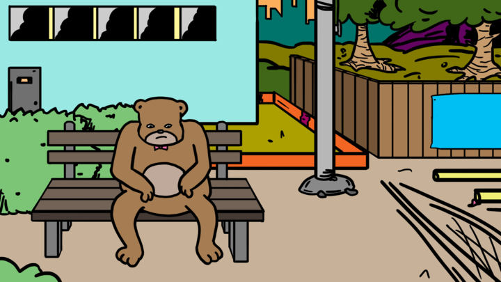 Monkey and Llamacorn: Bad Day for Grumpy Bear