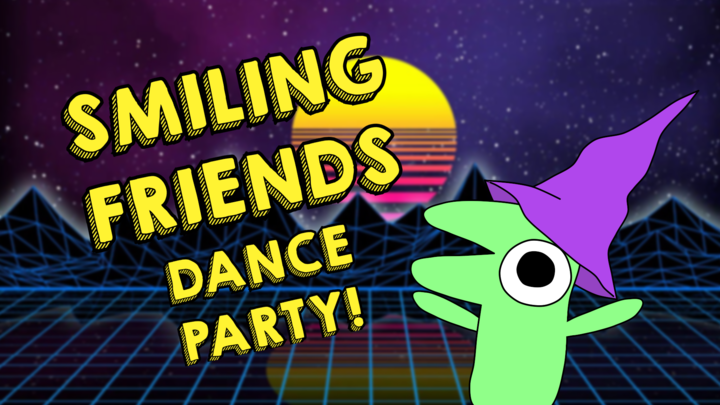 Glep dances to funky music (Smiling Friends Fan Animation)