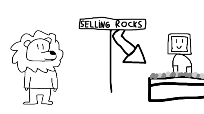 Selling Rocks