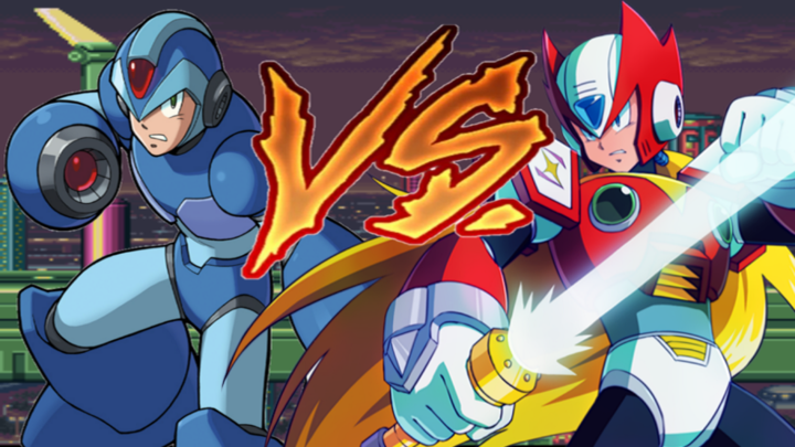 Mega Man X vs Zero