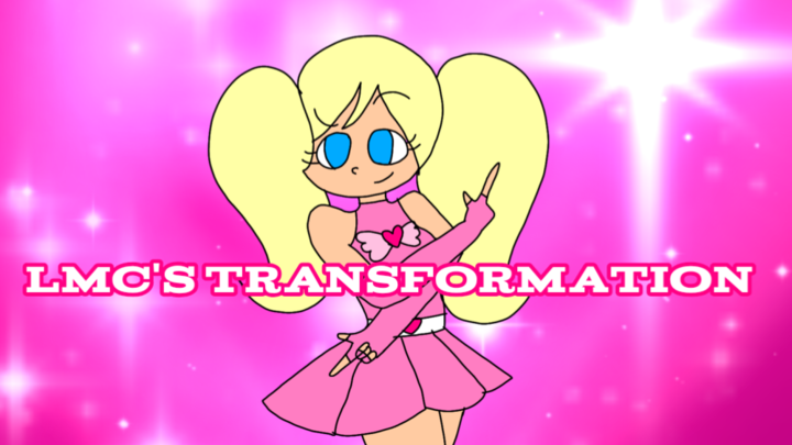 Lil' Miss Cheerleader Magical girl transformation test