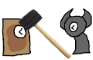 Bonk Poptart Clock