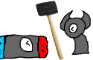 Bonk Switch Clock