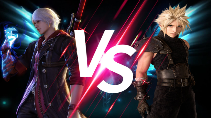 Nero VS Cloud (Devil May Cry x Final Fantasy)