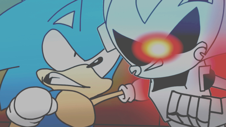 Sonic V silver sonic