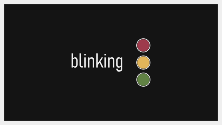 Blinking