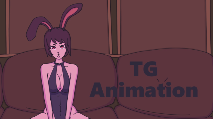 Bunny Girl Drink TG Animation