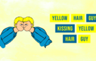 Yellow Hair Kisses Yellow Hair
