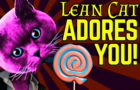 Lean Cat Enjoys a Lollipop &amp;amp; Duck Sauce Milkshake