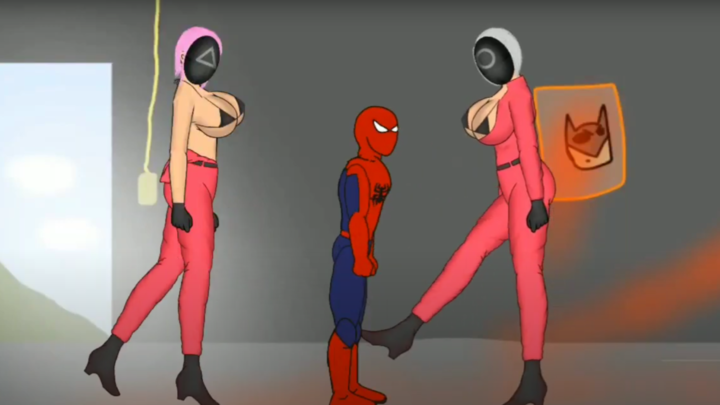 Spider-Man in Squid Game