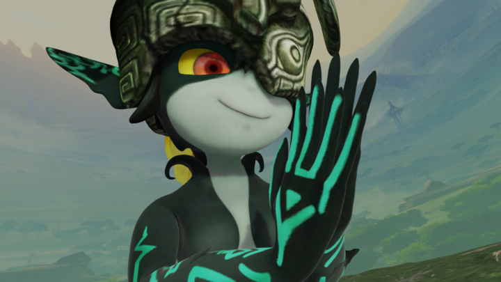 Midna Weight Gain 3D Animation