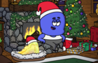 A Big Head Blue Christmas