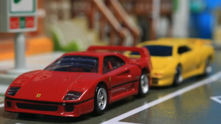Ferrari vs Lamborghini 2 Stop Motion