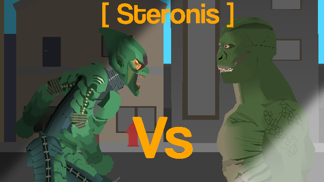 Green Goblin Vs The Lizard [ Stick Nodes ]