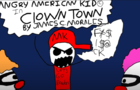 Angry American Kid in Clown Town By James C. Morales