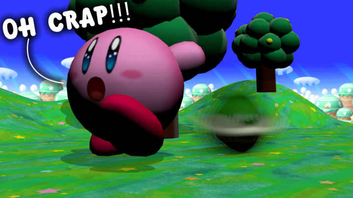 Koopa shell-shocked Kirby