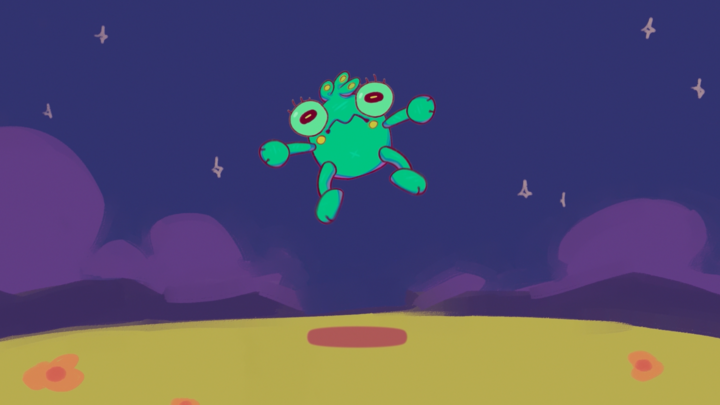Lil jumping creature