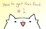 Emoticats Episode#1 How to get free food