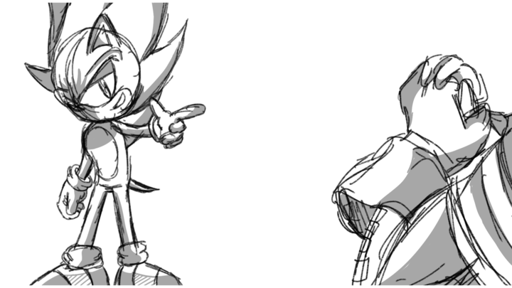 Sonic Unleashed Supersonic Animatic/Storyboard