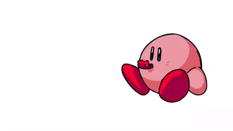 Kirby Dreamland speed run animation