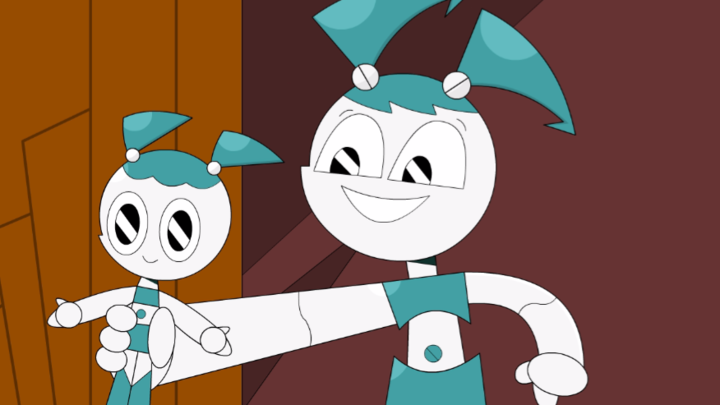 My Life as a Teenage Robot but I reanimated a scene of 7 seconds