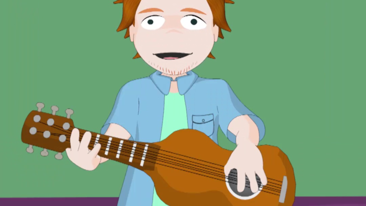 Ed Sheeran singing I'm your Venus