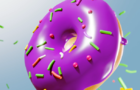 3D donut - Blender -