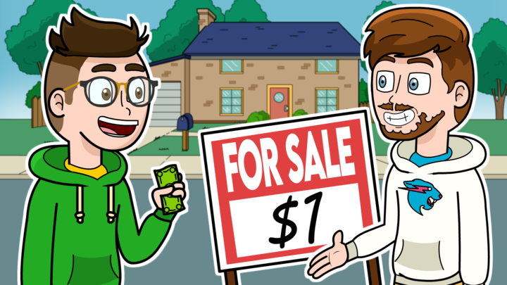 BUYING A HOUSE FROM MRBEAST! | Animated