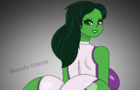 She-Hulk Booty Twerk (Animation)