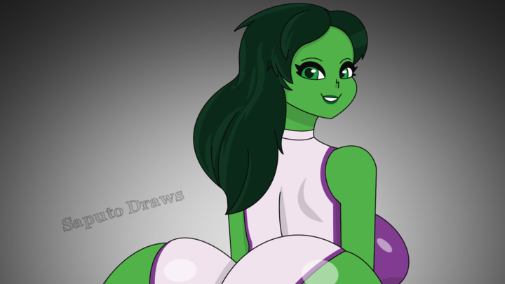 She-Hulk Booty Twerk (Animation)