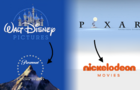 Paramount Pictures and Nickelodeon Movies logos (Disney and Pixar style)