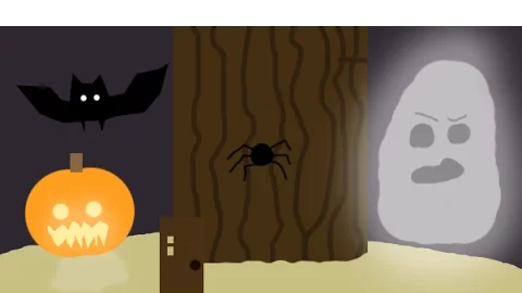 Toucan helloween animation