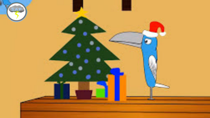 A day to christmas day animation