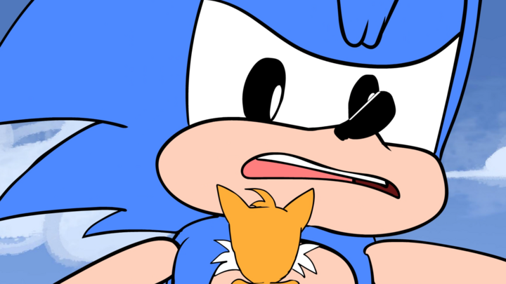 Sonic tells Tails how it is