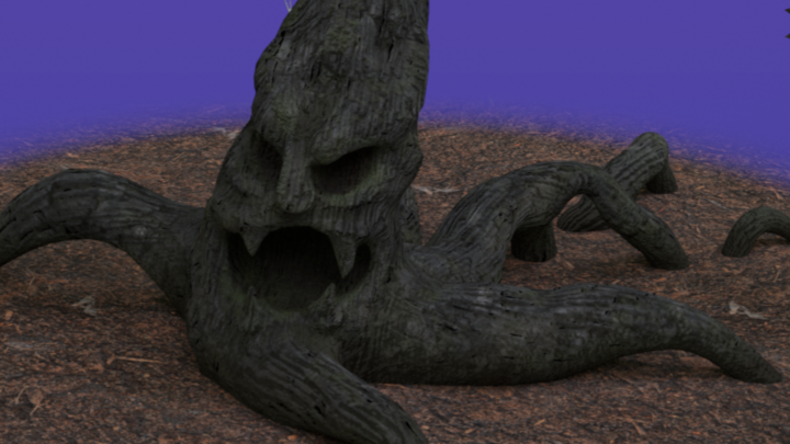 Spooky Tree - 360 spin