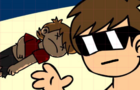 Hi I’m edd and I’m beating the liveing crap out of tord