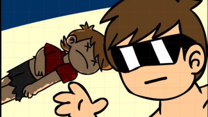Hi I’m edd and I’m beating the liveing crap out of tord