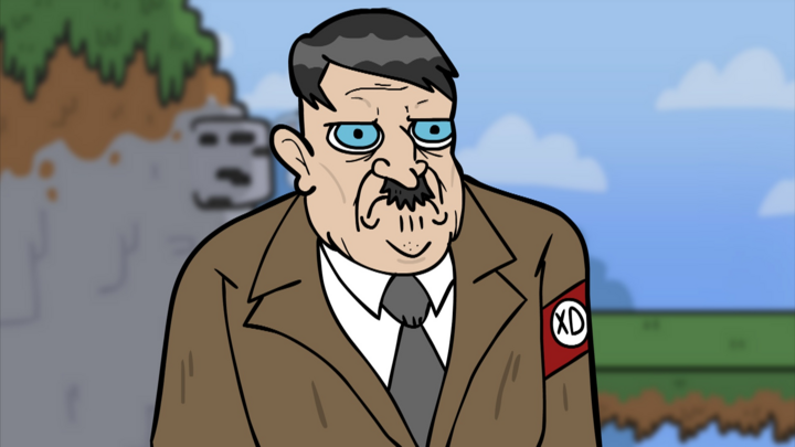 Hitler in Minecraft