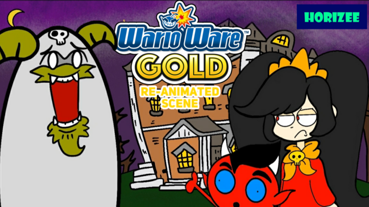 WarioWareGold: Ashley cutscene re-animated