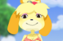 Isabelle performs the Ankha dance