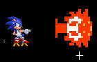 Sonic lazer fight demo