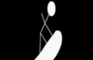 Snow board stick guy