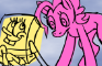 pinkie pie is mad at sponge bob