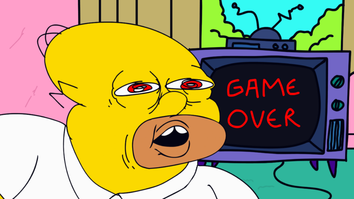 Homer Strangles Patty and Selma - Oney Plays Animated